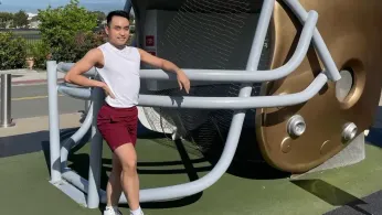 Jon Reyes Is Here, He’s Queer, and He’s Cheering for Every Dreamer on the Field